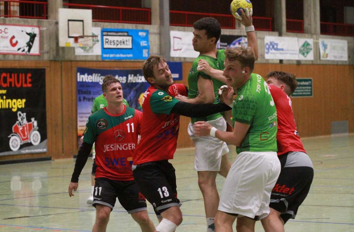 Handball-Verbandsliga: Remis im spannenden Derby zwischen Köngen und dem Team