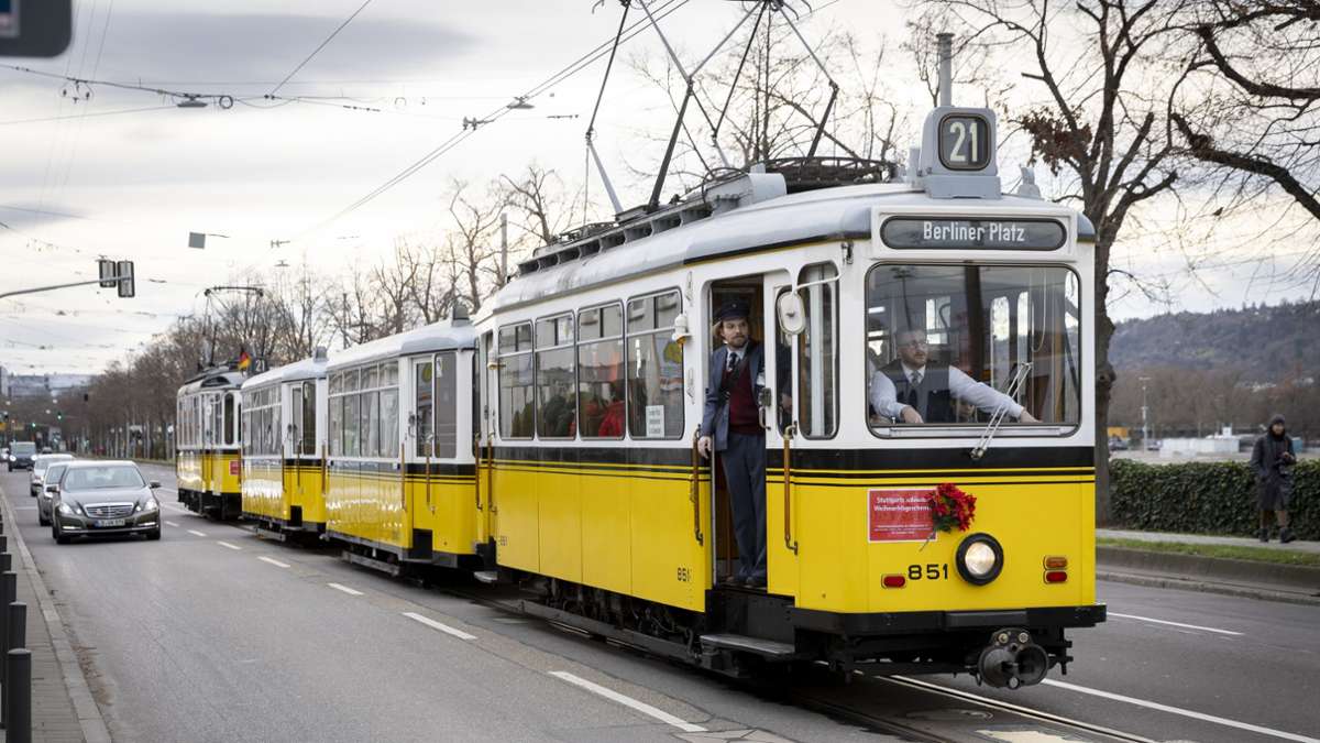 Historische Straßenbahn Stuttgart: Straßenbahn-Oldtimer wieder auf Fahrt
