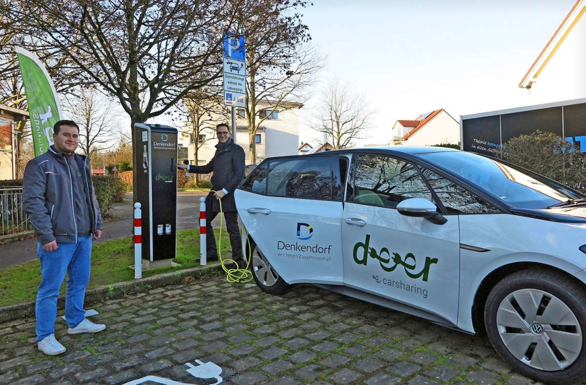 Carsharing in Denkendorf: E-Auto steht zum Ausleihen bereit