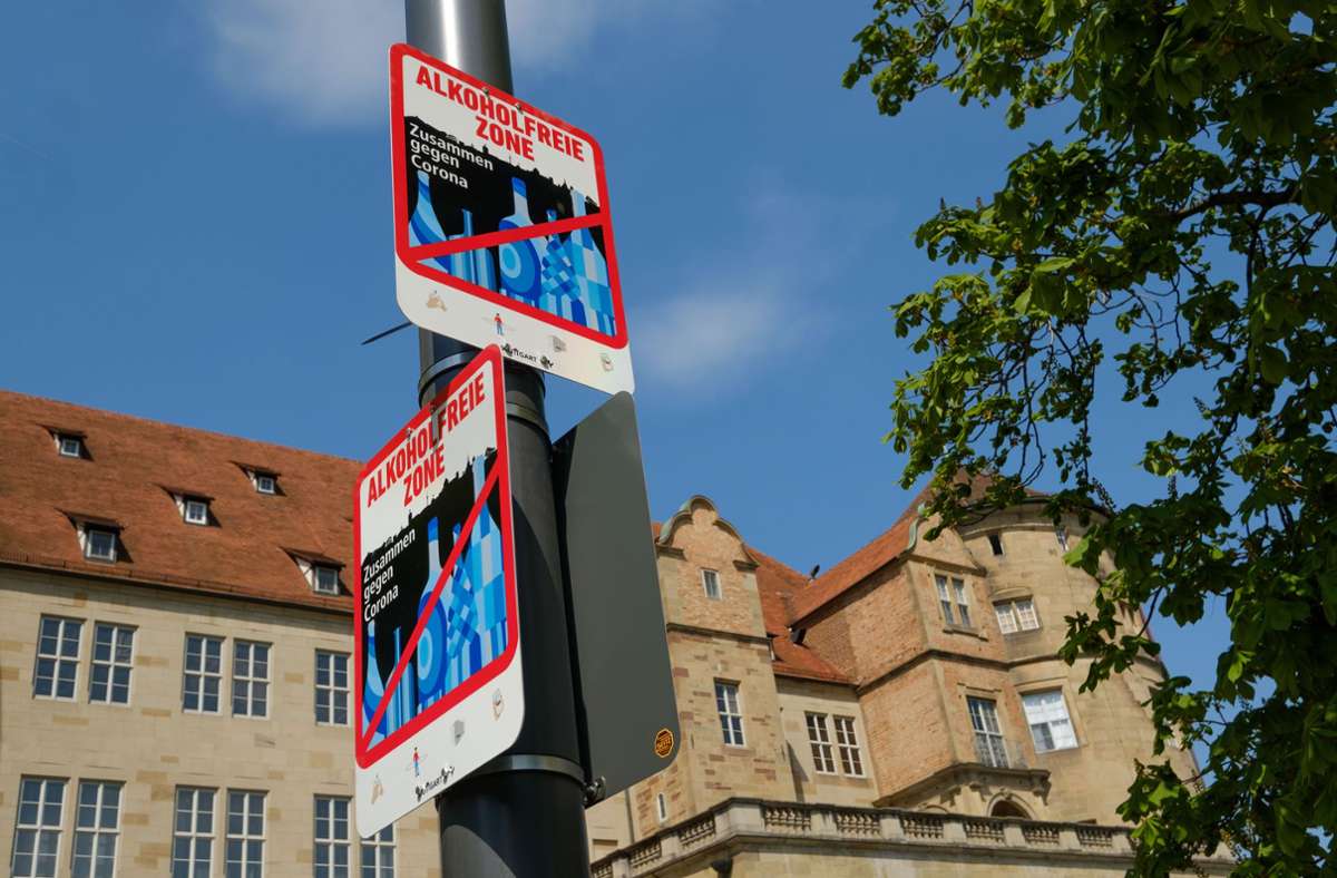 Coronavirus in Stuttgart: Wie läuft es mit dem Alkoholverbot in der Stadt?