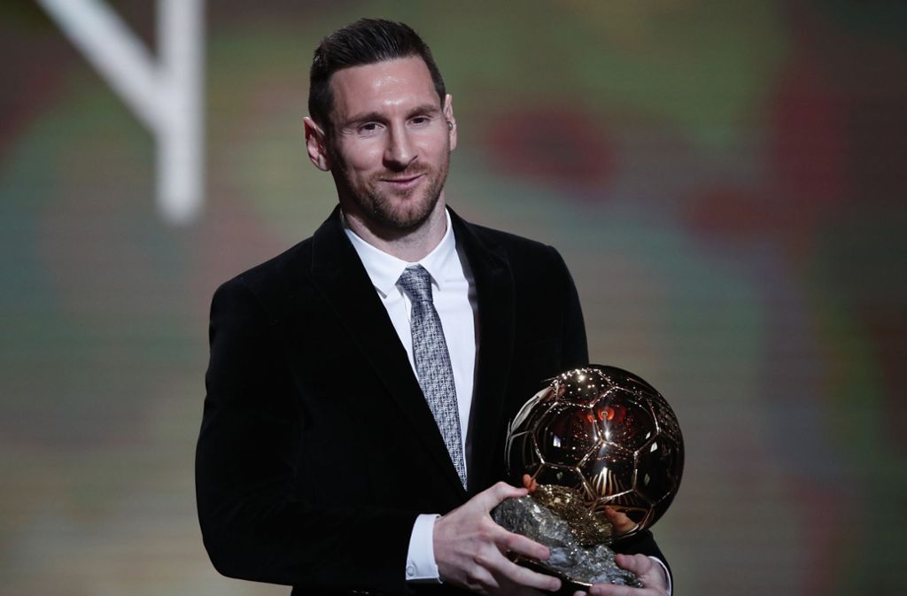 Lionel Messi wurde in Paris mit dem Ballon d’Or ausgezeichnet.