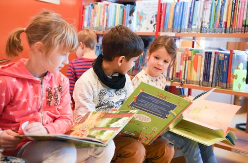 Trotz der Digitalisierung stehen Büchereien bei Kindern und vielen Erwachsenen nach wie vor hoch im Kurs. Foto: dpa/Arne Dedert