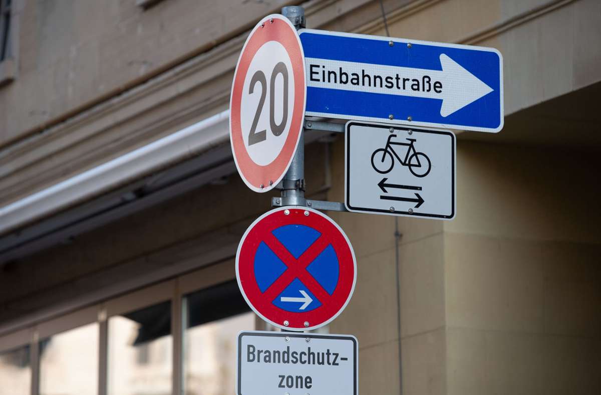 Stuttgarter City: Vorläufig grünes Licht für Tempo 20
