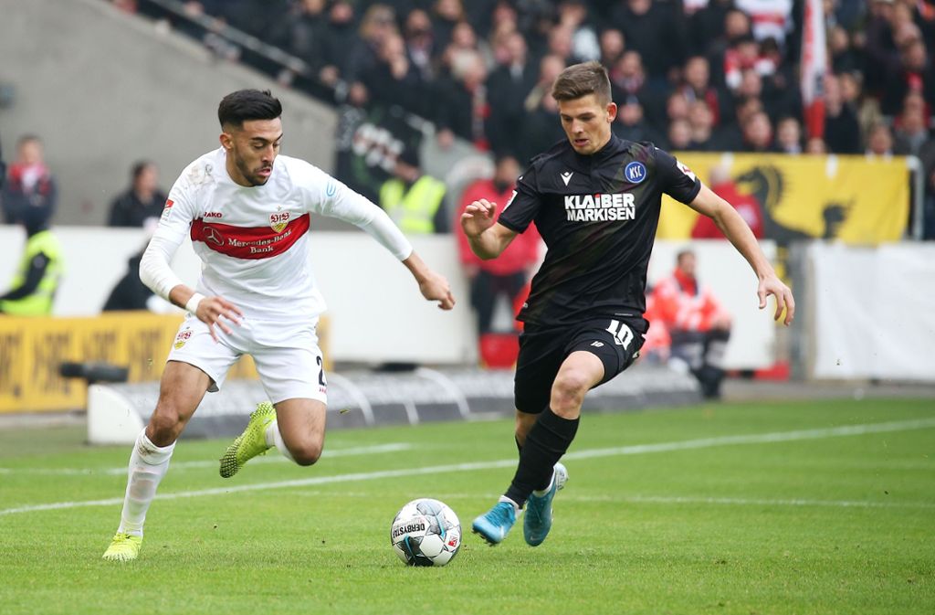 Marvin Wanitzek vom Karlsruher SC: Der Dauerbrenner ist heiß auf Derby gegen den VfB Stuttgart