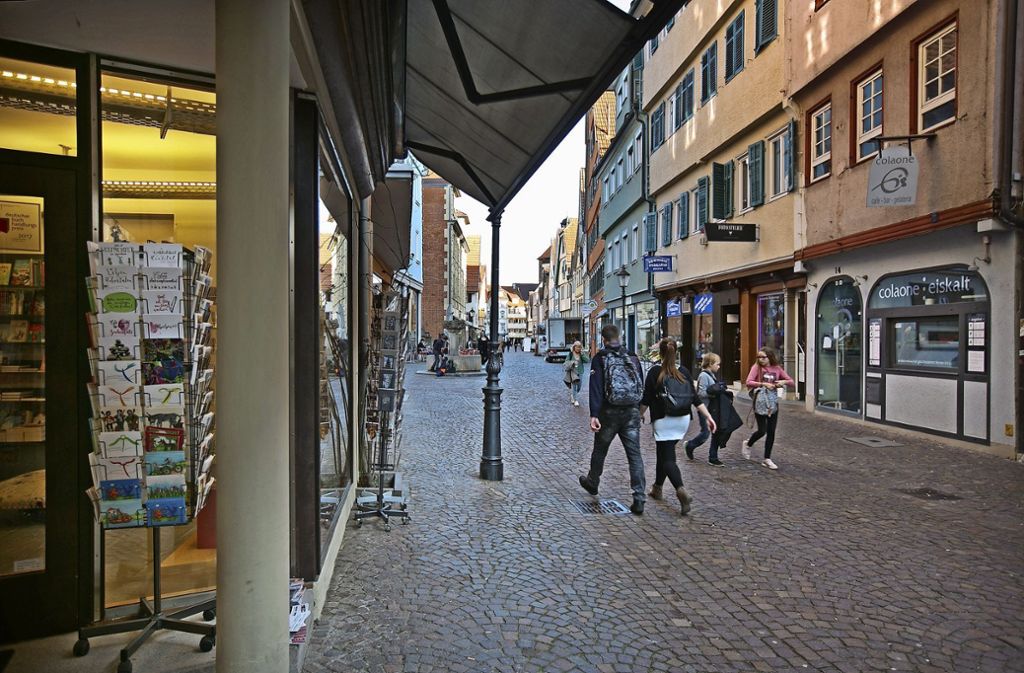 Einzelhändler wünschen sich in Einkaufsmeilen wie der Küferstraße mehr Unterstützung aus dem Rathaus.