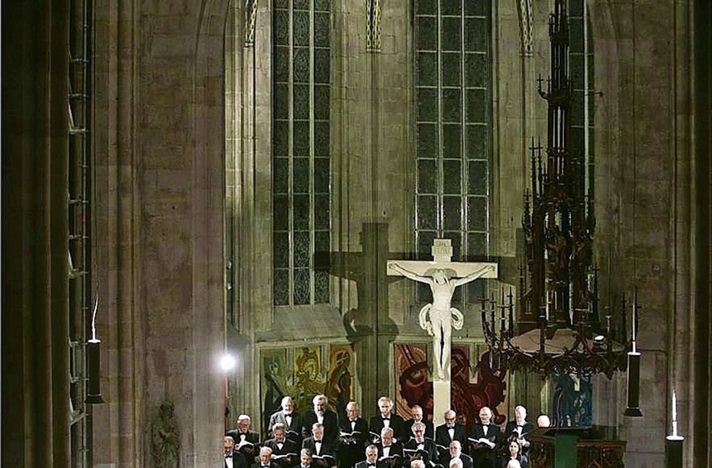 Ergreifendes Konzert in der Frauenkirche: Konzert des Philharmonischen Chors in Esslingen