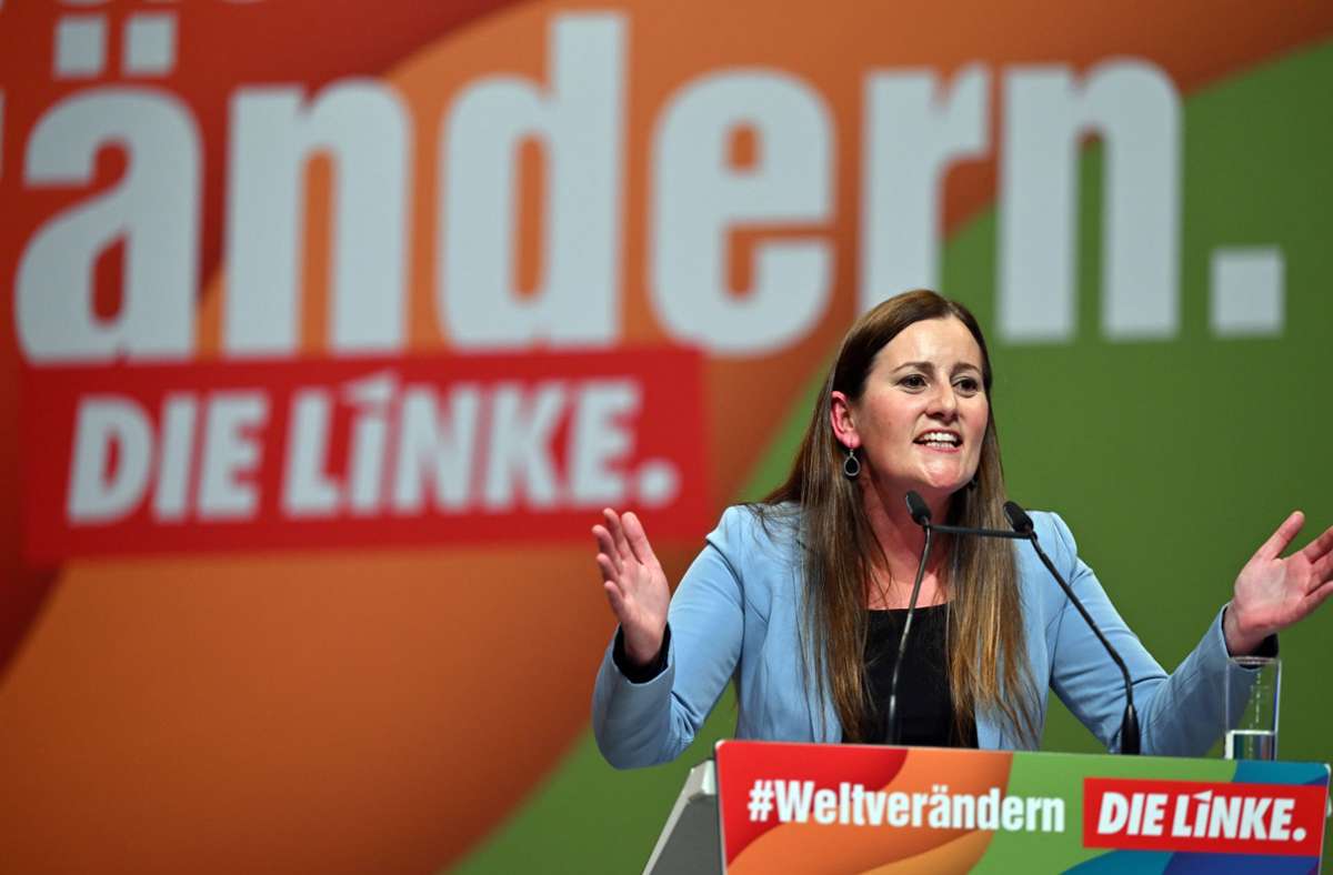 Bundesparteitag der Linken: Janine Wissler bleibt Vorsitzende