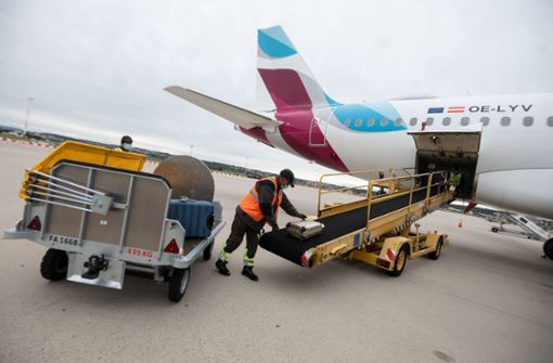 Alles überschaubar am Flughafen Stuttgart, auch das Gepäckaufkommen: Die Pandemie hat den Betrieb schwer kleingestutzt. Foto: dpa/Marijan Murat