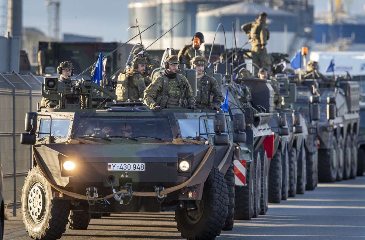 Ostflanke der Nato: Deutschland stationiert 4000 Soldaten in Litauen