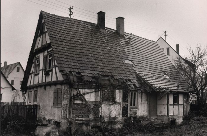 Denkmalschutz in Echterdingen: Wurde dieses Haus  kaputtgelagert?