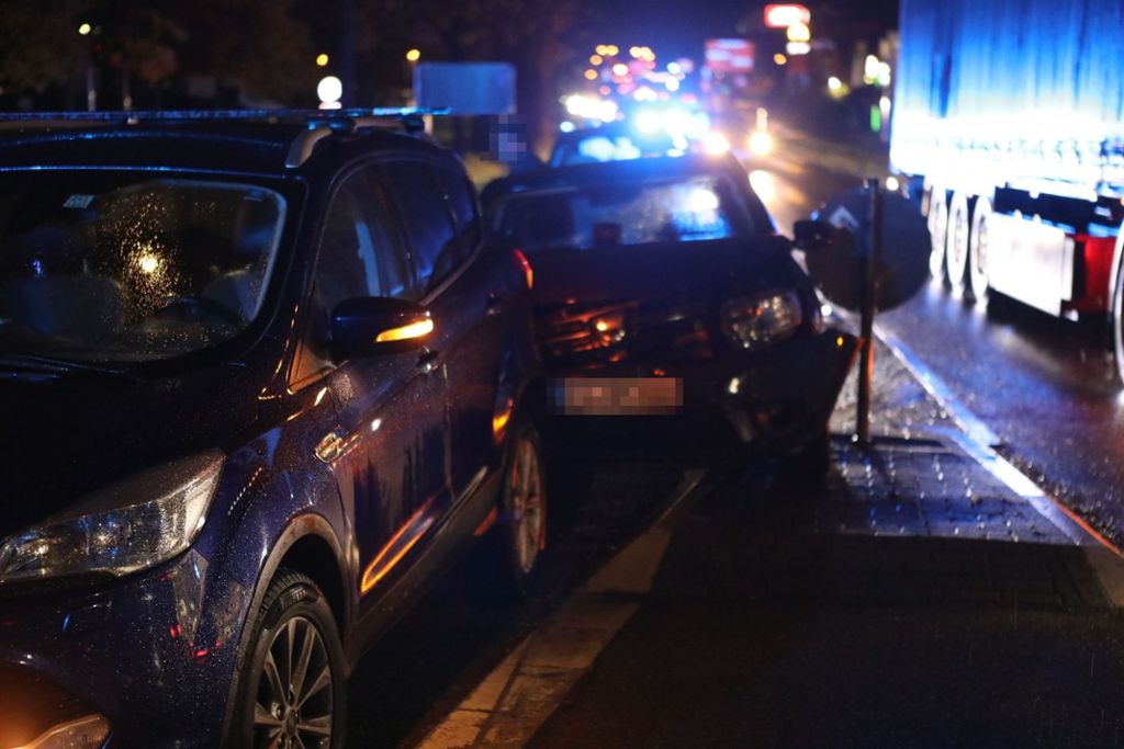 Auffahrunfall mit drei Verletzten in Bernhausen