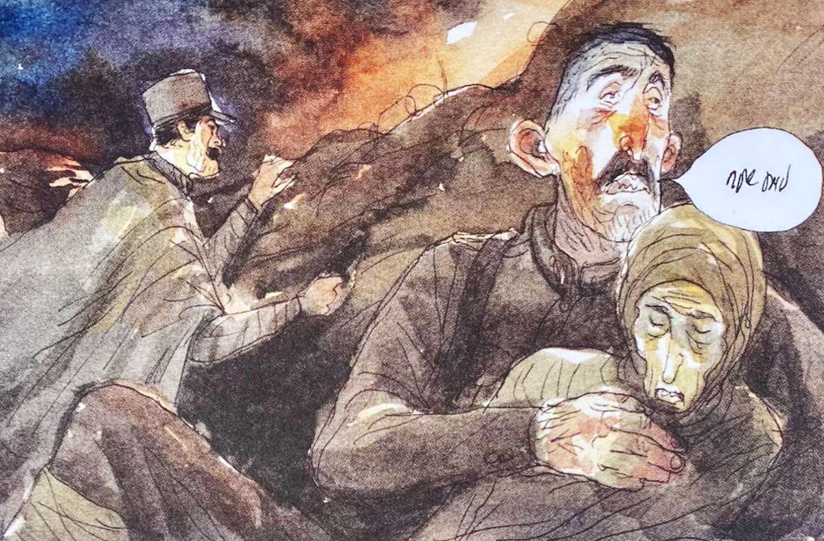 Gipis Comic „Eine Geschichte“: Briefe aus dem Krieg