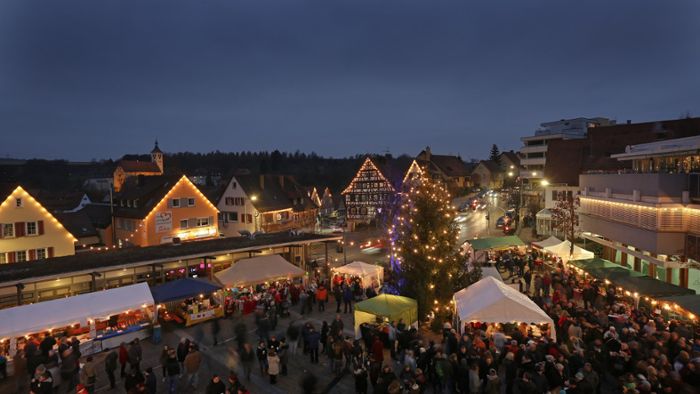 KARTE: Weihnachtsmärkte im Kreis Esslingen
