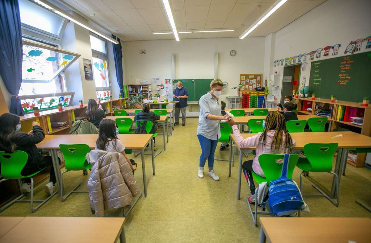 Corona im Kreis Esslingen : Besondere Corona-Schnelltests für Schüler