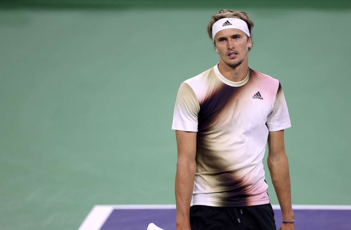 ATP-Masters in Indian Wells: Nächster herber Rückschlag für Alexander Zverev
