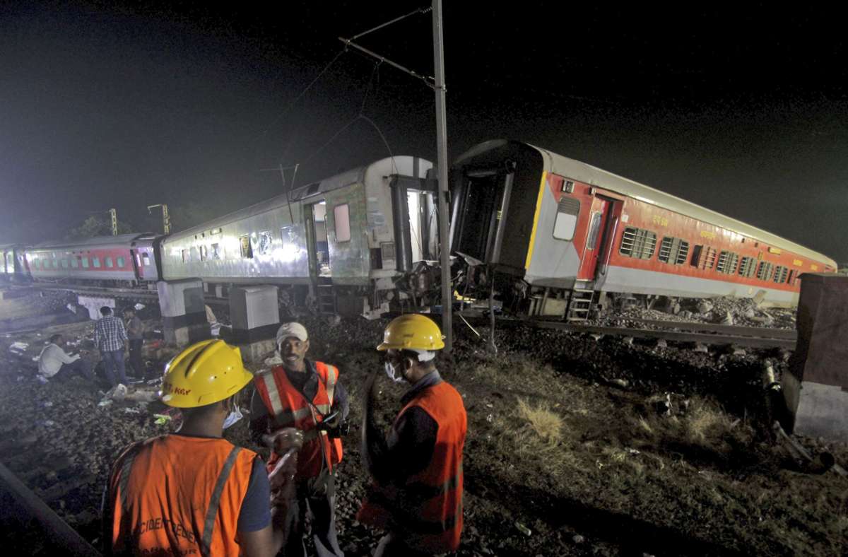 Zugunglück in Indien: Balsasore   und die  schwersten  Zugunglücke