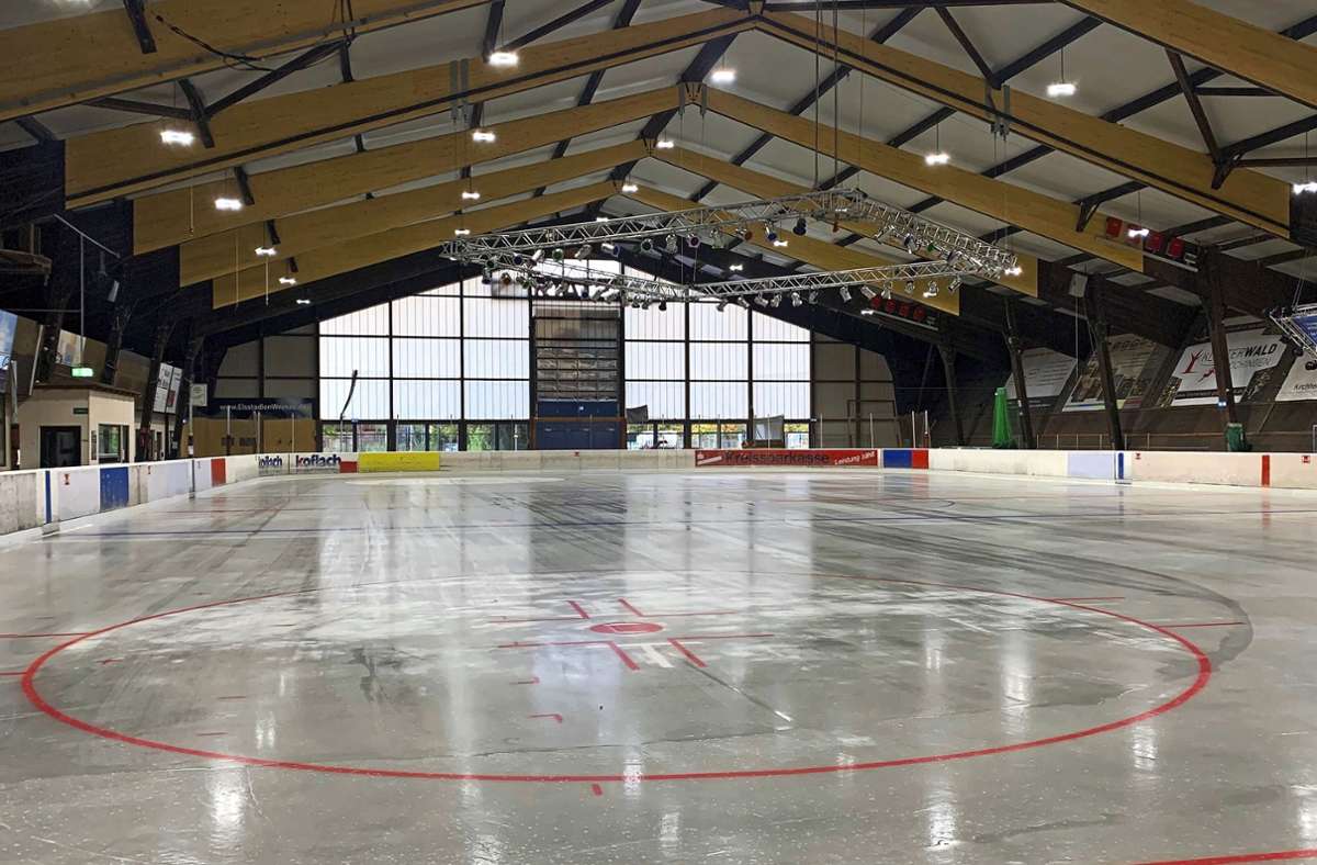 Eisstadion Wernau: Nach der Coronapause kann man wieder Schlittschuhlaufen