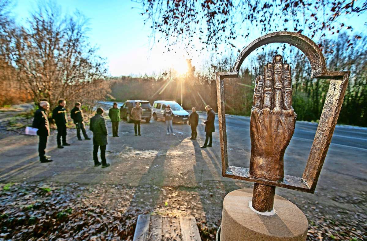 Die „Eiserne Hand“: Ein Rätsel der Skulptur wurde gelüftet