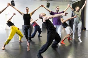 Probenszene: Gauthier Dance in Hofesh Shechters Tanz-Marathon  „Contemporary Dance 2.0“ Foto: GD/Jeanette Bak