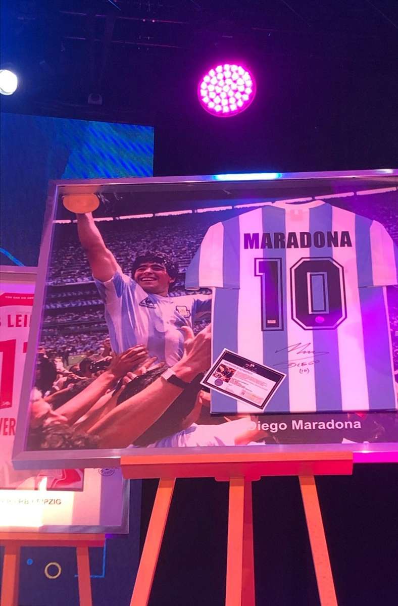 Das Trikot von Diego Maradona