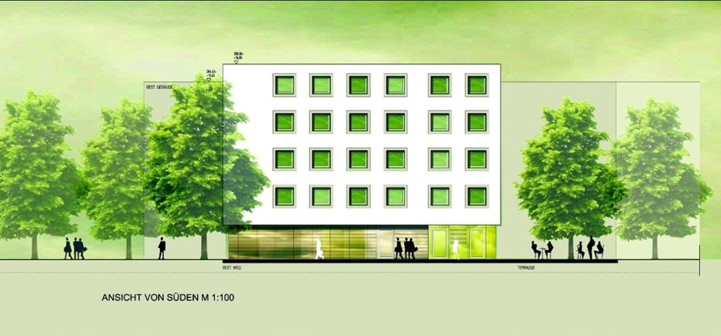 Wernau: Investor plant Projekt mit 48 Zimmern – Gegenüber Plänen von 2010 deutlich abgespeckt: Kompaktes Hotel beim Quadrium
