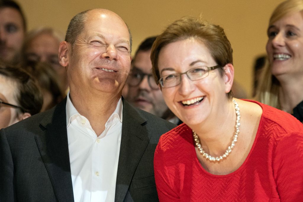 Wahl der Parteispitze ab Dienstag: Südwest-SPD unterstützt Scholz und Geywitz