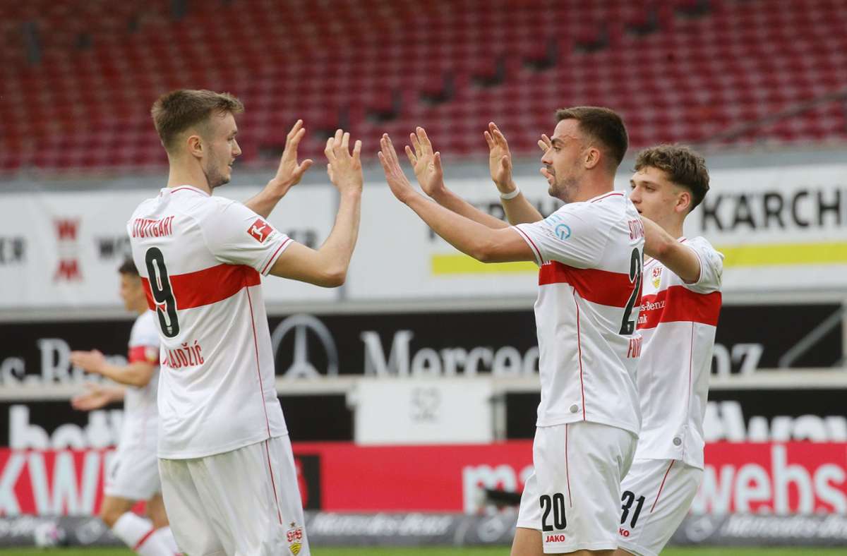 Endspurt in der Fußball-Bundesliga: Wird der VfB Stuttgart Landesmeister?
