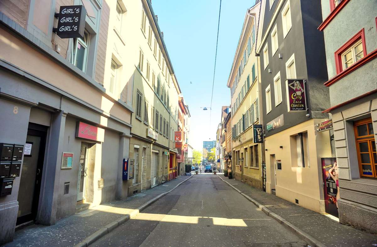 Leonhardsviertel in Stuttgart: Debatte ums Rotlicht  geht  weiter   – Bordelle sollen raus