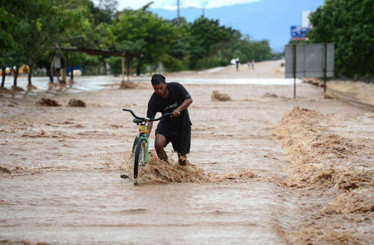 Auch in Planeta in Honduras kam es zu Überschwemmungen