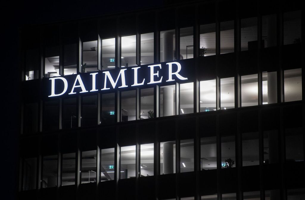 Daimler: Absatz geht wegen Corona-Krise deutlich nach unten