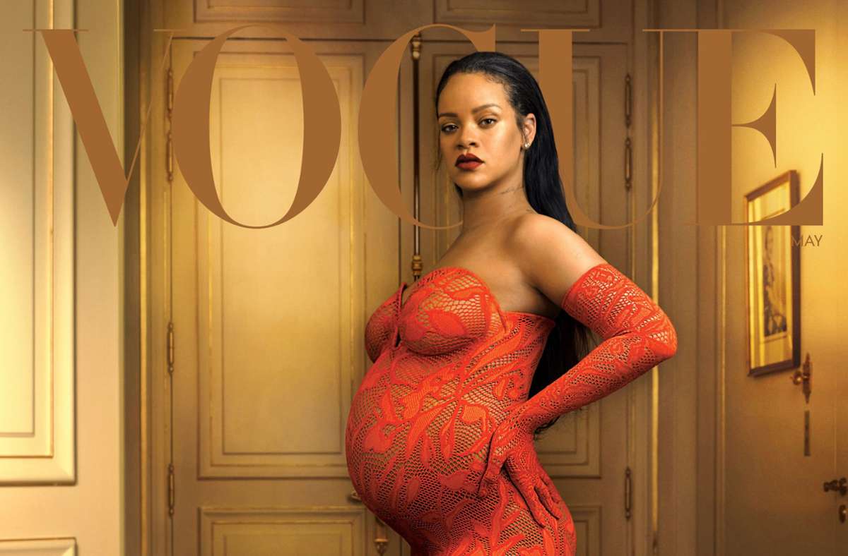 Schwangere Rihanna auf der „Vogue“: „Mein Körper leistet gerade unglaubliche Dinge“