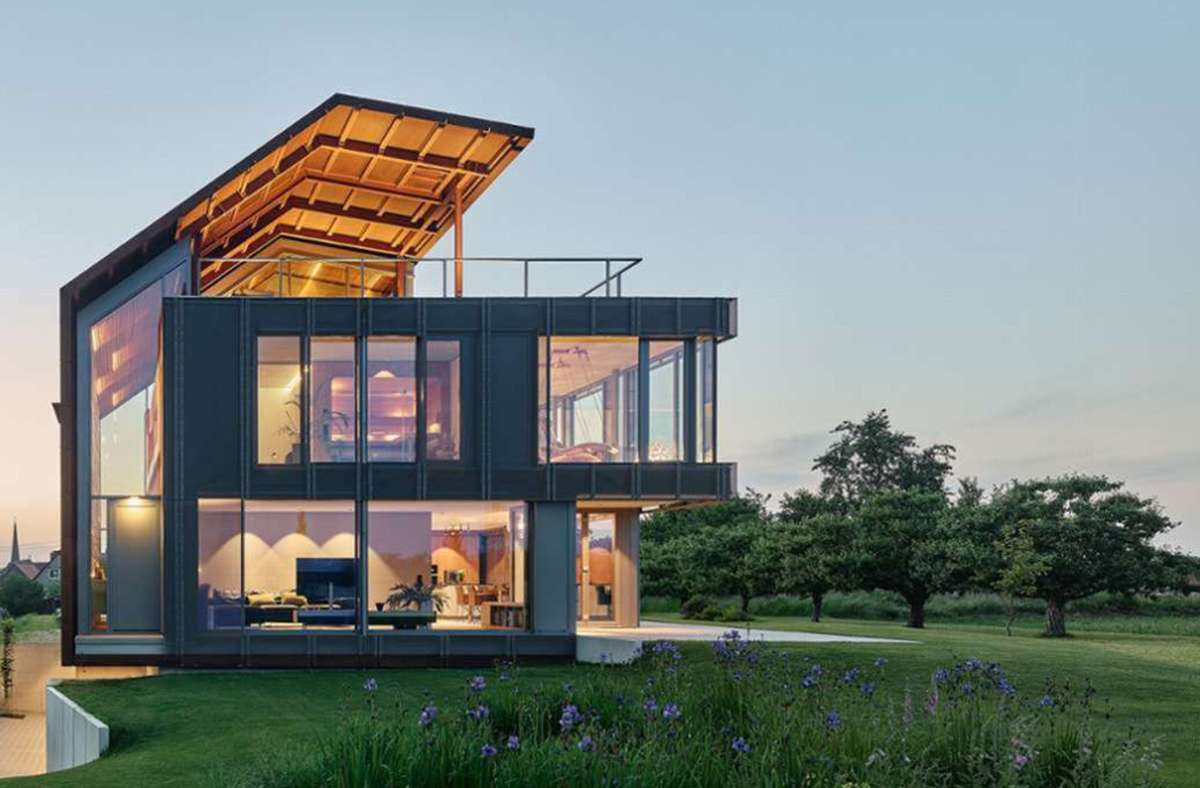 Das Einfamilienhaus von der Stuttgarter Architektin Wallie Heinisch im Kreis Tübingen zeigt, wie anspruchsvolle Gestaltung auf dem Land gelingt.