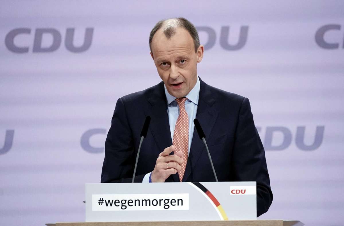 Friedrich Merz wirbt  für  CDU-Chef Armin Laschet: „Ich bedauere sehr, dass  Irritationen entstanden sind“