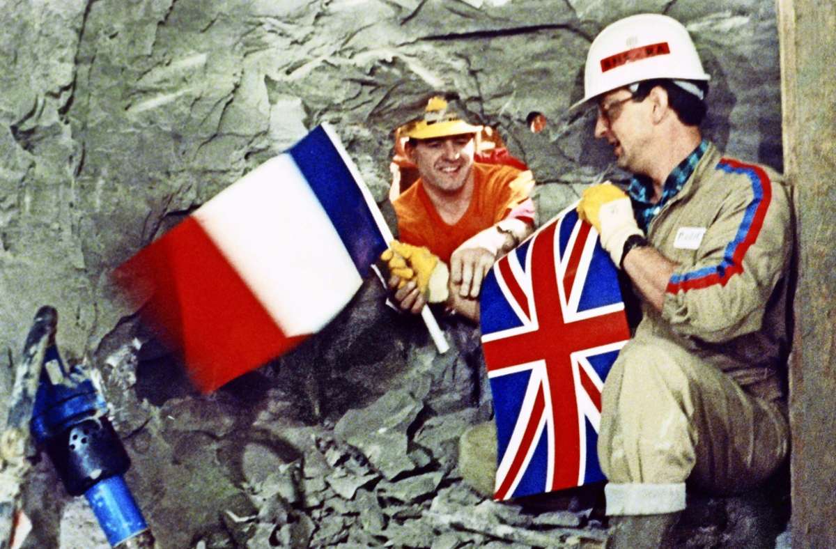 30 Jahre  Eurotunnel: Durchstich  im Ärmelkanal