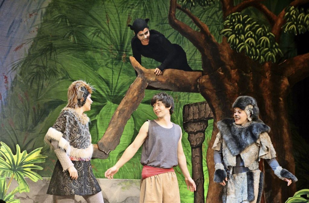 Geschichte von Freundschaft und Zusammenhalt in Wernau: Theater Liberi führt „Dschungelbuch“ als kurzweiliges Familien-Musical auf