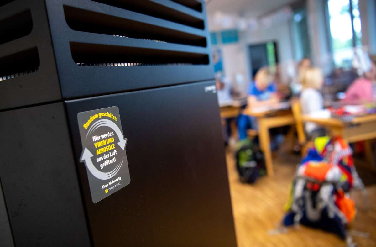 Schule trotz Corona: Können Eltern Luftfilter spenden?