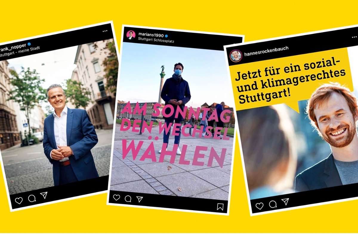 Social-Media-Wahlkampf in Stuttgart: Die Budgets, die Zielgruppen – und die Kontroversen