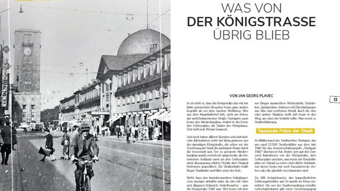Ein Blick ins „Stuttgart 1942“-Magazin