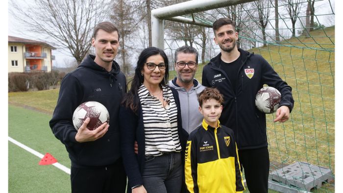 Wie ein Elfjähriger durch den VfB-Besuch  neue Kraft schöpft