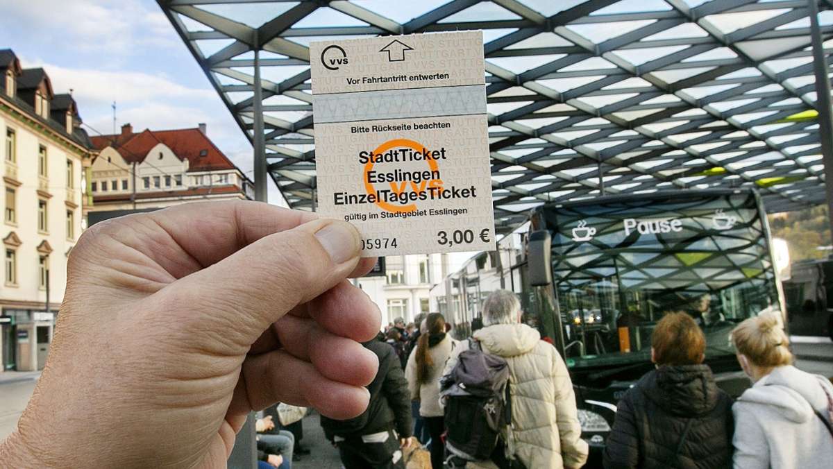 ÖPNV in Esslingen: Stadtticket gilt nur noch einen Monat