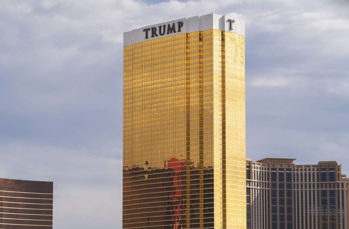 Gebaute Egozentrik: Der Trump Tower in Las Vegas landete auf dem zehnten Platz.