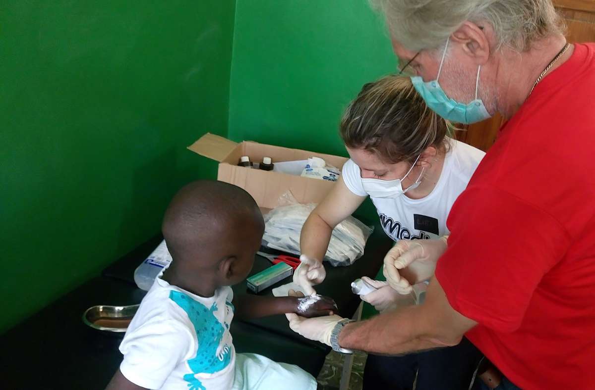 Arzt Rüdiger Wischert hat ehrenamtlich humanitäre Hilfe in Haiti geleistet.