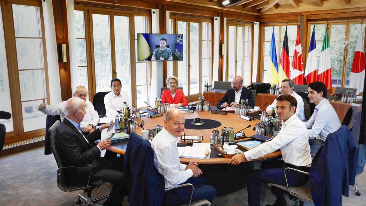 G-7-Gipfel auf Schloss Elmau: Von wegen heile Welt