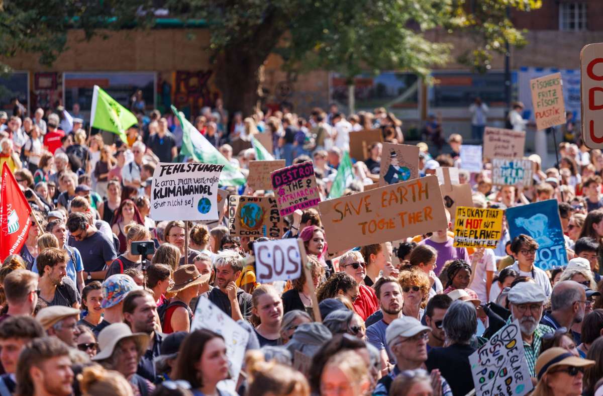 Globaler Klimastreik: Auch im Südwesten gehen Tausende fürs Klima auf die Straßen