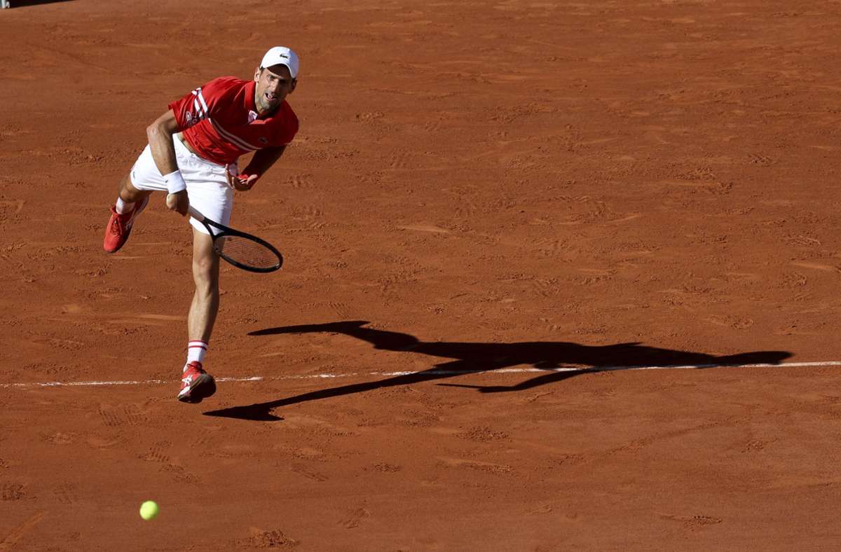 Novak Djokovic droht auch die Absage bei den French Open. Foto: imago images/Hasenkopf/Juergen Hasenkopf