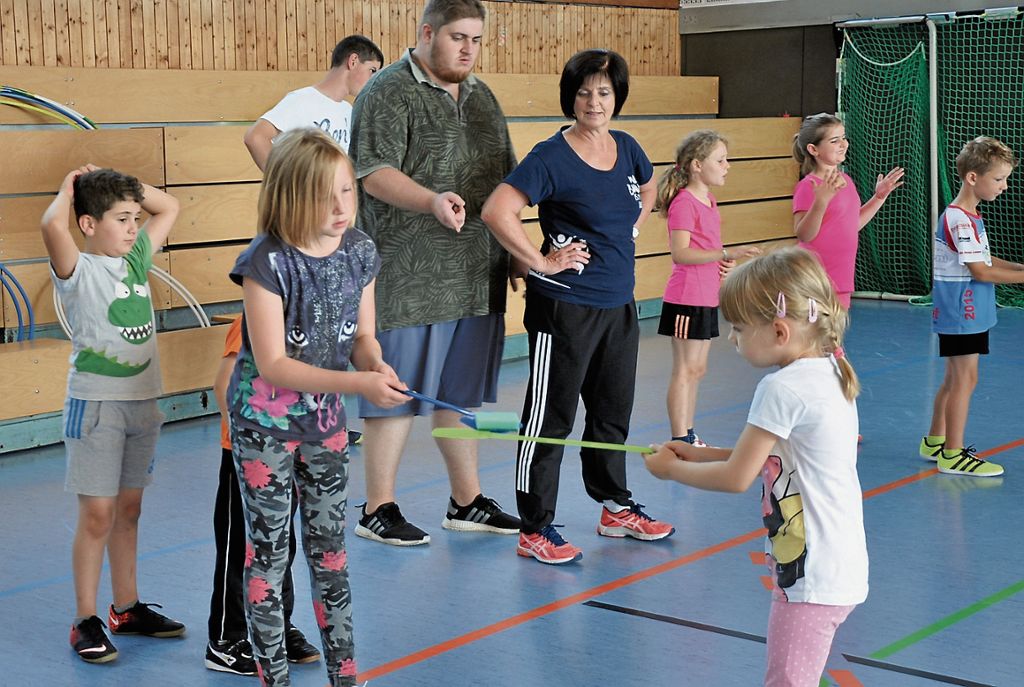 ESSLINGEN:  Ferienprogramm des TSV Berkheim mit Spiel, Spaß und Bewegung: Tischtennis mit der Fliegenklatsche