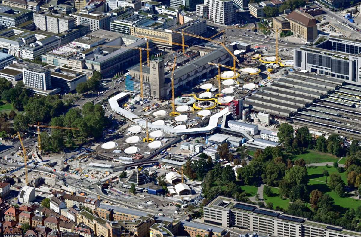 Stuttgarts ewige Baustelle: Wenn der neue  Bahnhof  fertig ist, wird sein Umfeld umgebaut