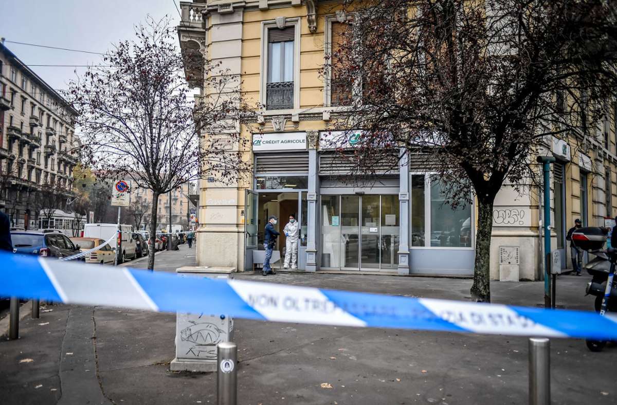 Mailand: Überfall auf Bank – Täter entkommen auf ungewöhnlichem Weg