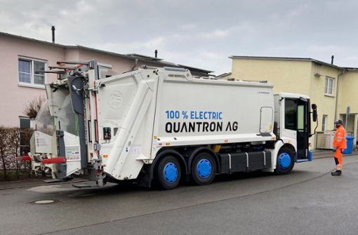 Ein Diesel-Müllfahrzeug wurde auf Elektro umgebaut und von einer hessischen Kommune gekauft. Foto:  