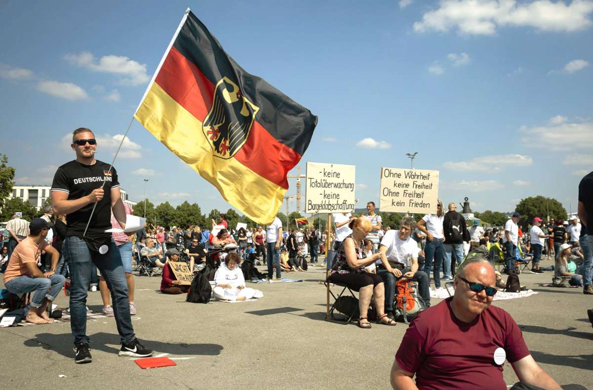 Querdenken-Demo: Urteil wegen Attacke in Stuttgart rechtskräftig